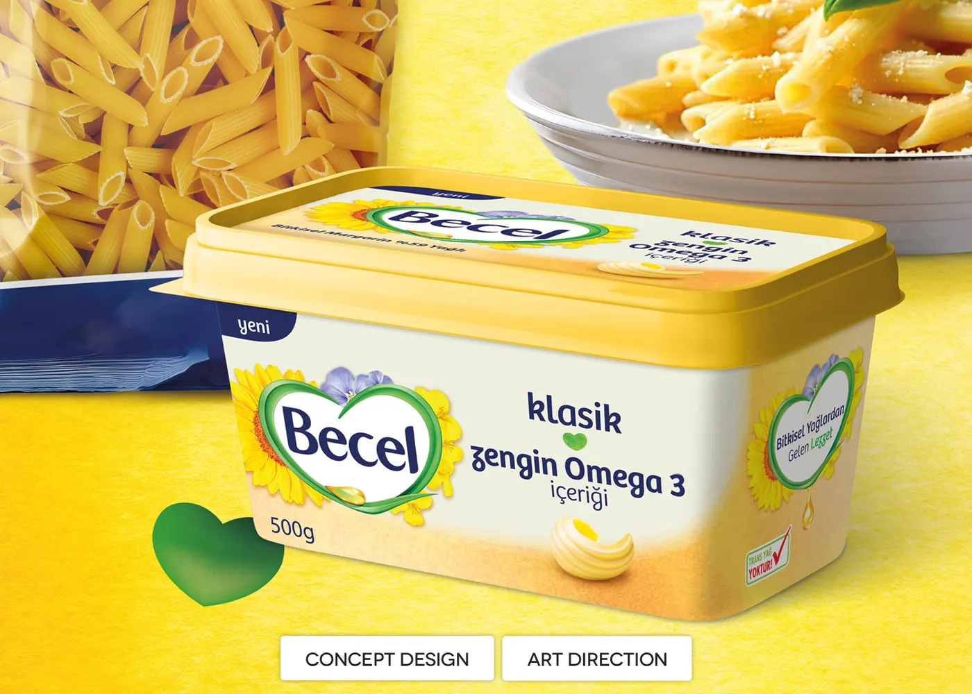 Becel cover from Ozer Kurt's work archive