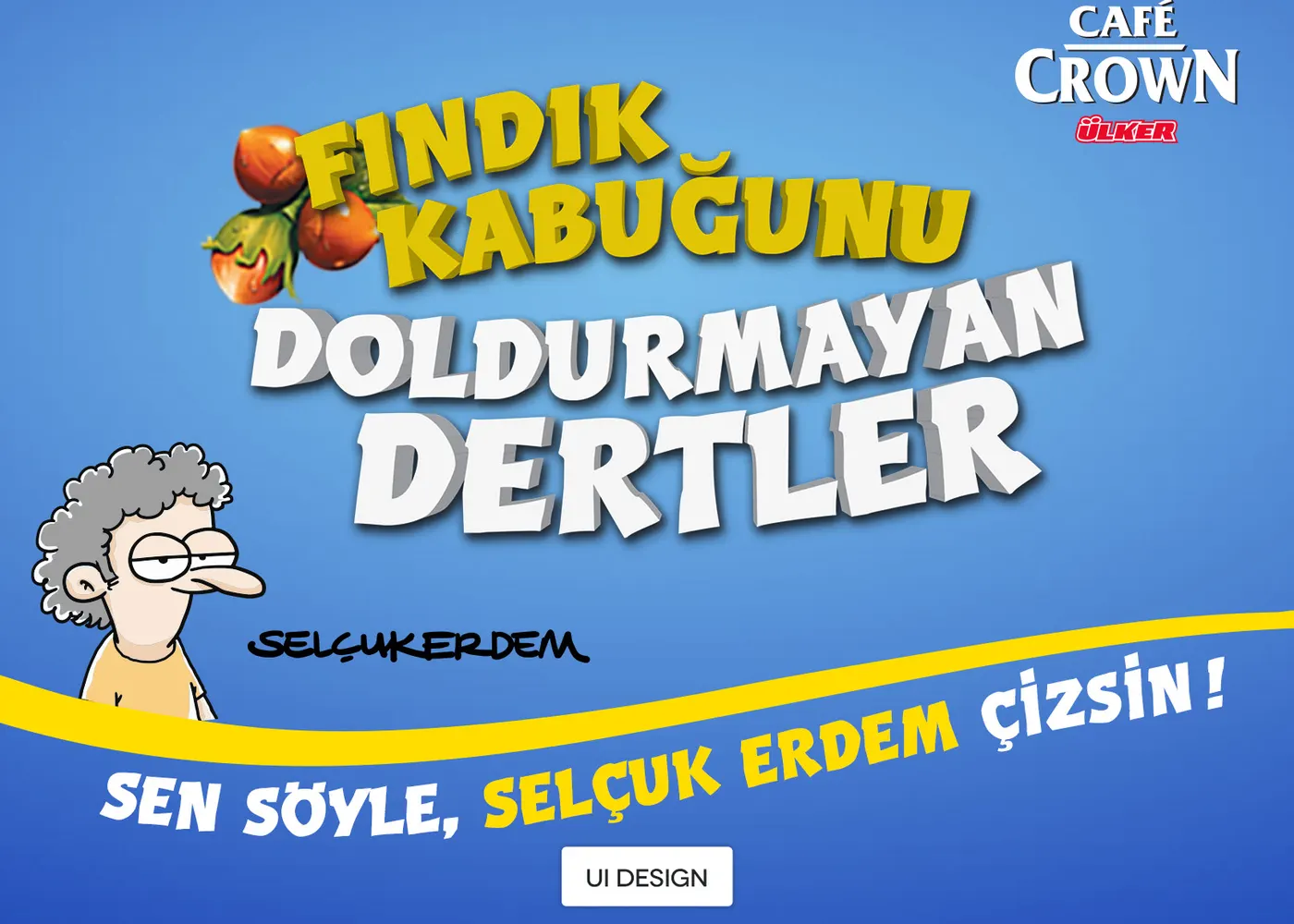 Ülker Café Crown cover from Ozer Kurt's work archive