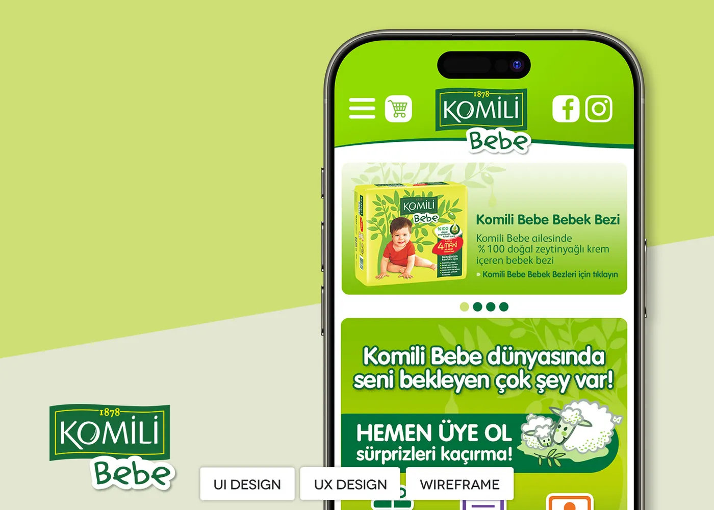 Komili Bebe cover from Ozer Kurt's work archive