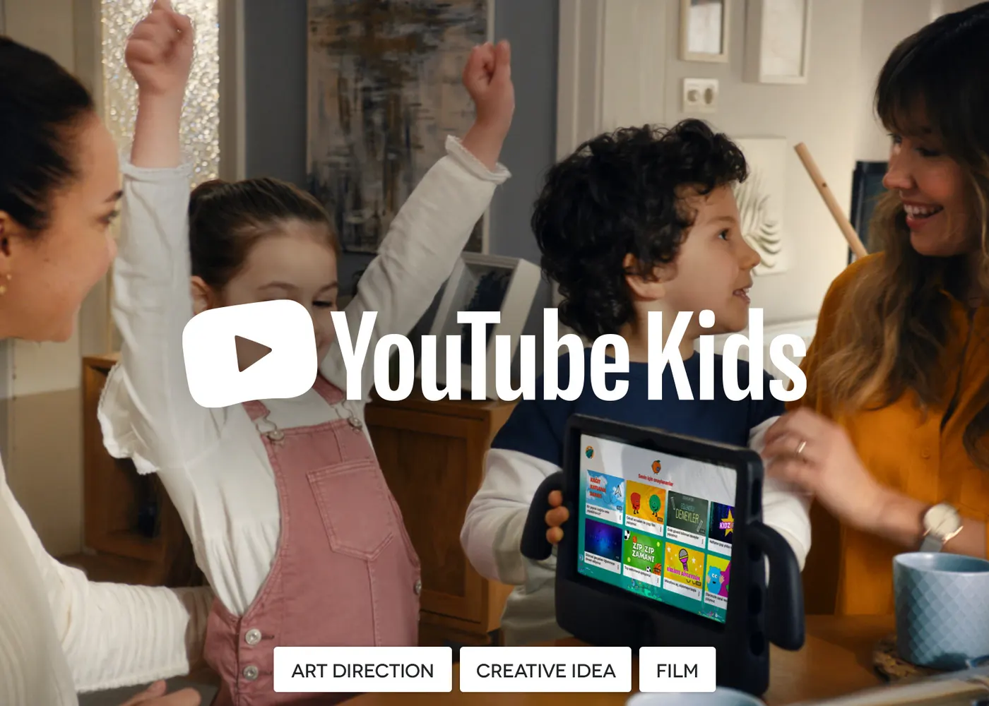 YouTube Kids Türkiye cover from Ozer Kurt's work archive